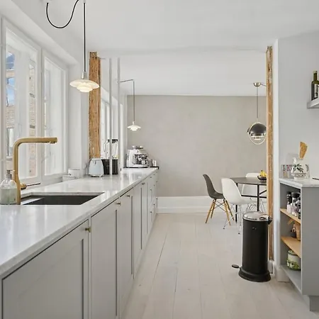 Bright Nordic Flat In Historic Cph *